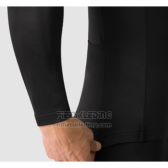 2019 Fietskleding La Passione Groen Wit Zwart Lange Mouwen en Koersbroek
